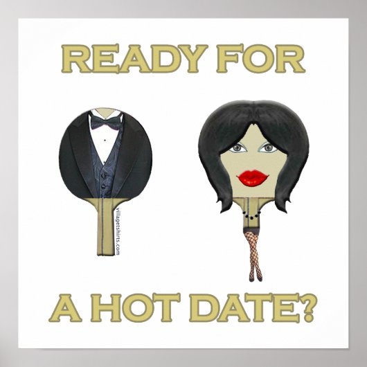 ホットデイトピンポン ポスター (正面)