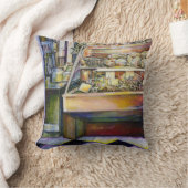 ホットデリで冷たいビール クッション (ブランケット)