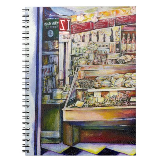 ホットデリで冷たいビール ノートブック (正面)