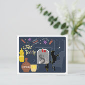 ホットトディウィンターカクテル ポストカード (スタンド正面)