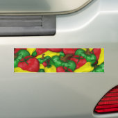 ホットトマトペッパー バンパーステッカー (車上)