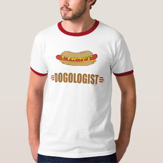 ホットドおもしろいッグ Tシャツ (正面)