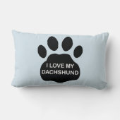 ホットドッおもしろいグダシュント枕カスタマイズ ランバークッション (裏面)