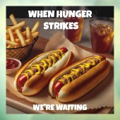 ホットドッカスタマイズドフフドリンクレストランアドバート ウィンドウサイン (シート3)