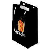 ホットドッグおもしろいスナックプンダークBG スモールペーパーバッグ (正面アングル)