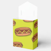 ホットドッグおもしろいフードデザイン フェイバーボックス (オープン)