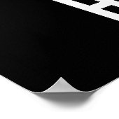 ホットドッグおもしろいホットドッグフードプンダークBG ポスター (角)