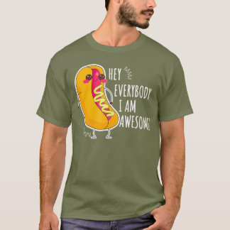 ホットドッグおもしろい素晴らしソーセージホットドゴリストのプレゼント Tシャツ