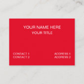 ホットドッグで幸せになれるホットドッグ 名刺 (裏面)