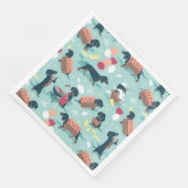 ホットドッグとレモネード夏のダッシュント犬 (コーナー)