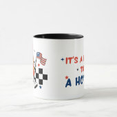 ホットドッグになる悪い日 マグカップ (中央)