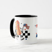 ホットドッグになる悪い日 マグカップ (正面左)