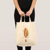 ホットドッグに悪魔をあえて トートバッグ (正面(商品))