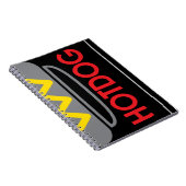 ホットドッグのアイコン ノートブック (右側)