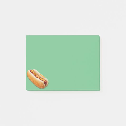 ホットドッグのノート ポストイット (正面)