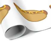 ホットドッグのパン ラッピングペーパー (ロールコーナー)