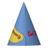 ホットドッグのパーティーの帽子 パーティーハット (裏面)