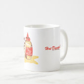 ホットドッグのマグ コーヒーマグカップ (正面右)