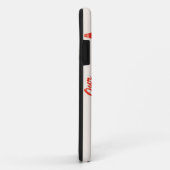 ホットドッグのレトロのiPhoneの場合 Case-Mate iPhoneケース (裏面/右)