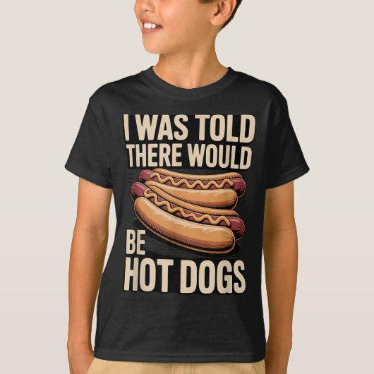 ホットドッグの出るBBQコックアウト 1 Tシャツ (正面)