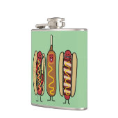 ホットドッグの友人 フラスク (左)