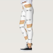 ホットドッグの断面図のLeggins レギンス (左)