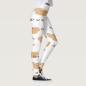 ホットドッグの断面図のLeggins レギンス (右)