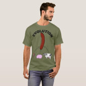 ホットドッグの科学を進化させる Tシャツ (正面フル)
