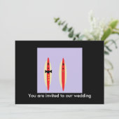 ホットドッグの結婚式 招待状 (スタンド正面)