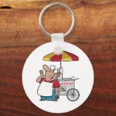 ホットドッグの販売元 キーホルダー (正面)