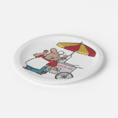 ホットドッグの販売元 ペーパープレート (アングル)