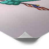 ホットドッグの貼り紙 ポスター (角)