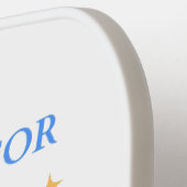 ホットドッグの7月4日に来たおもしろい ピックルボールラケット (左詳細)