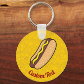 ホットドッグキーチェーン キーホルダー (正面)