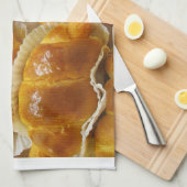 ホットドッグケーキ…アジアのデザート料理 キッチンタオル (四つ折り)