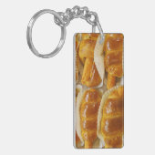 ホットドッグケーキ…アジアのデザート料理 キーホルダー (正面左)