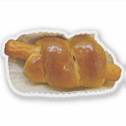 ホットドッグケーキ…アジアのデザート料理 シール (正面)