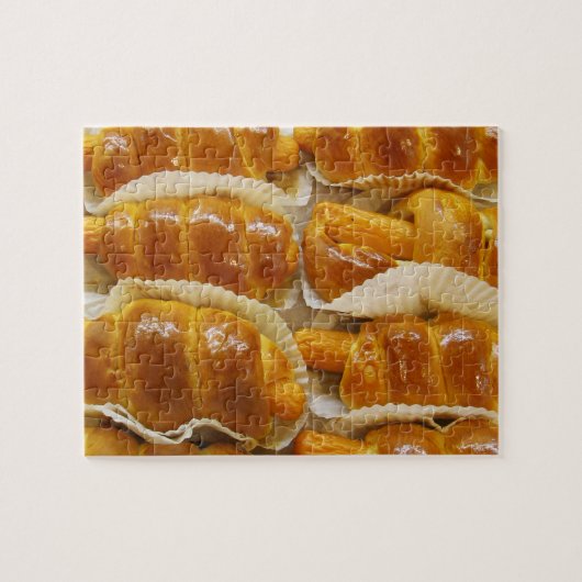 ホットドッグケーキ…アジアのデザート料理 ジグソーパズル (横)