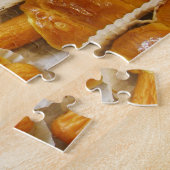 ホットドッグケーキ…アジアのデザート料理 ジグソーパズル (側面)