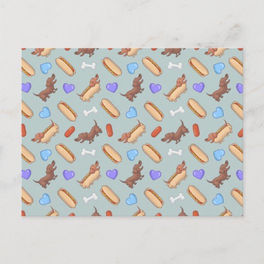 ホットドッグサウンド：ポストカード ポストカード (正面)