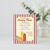 ホットドッグピクニック 招待状 (スタンド正面)