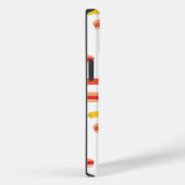 ホットドッグファストフードパターンヴィンテージモノグラム Case-Mate iPhoneケース (裏面 / 右)