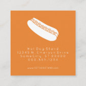 ホットドッグロイヤリティスタンプ ロイヤリティカード (裏面)