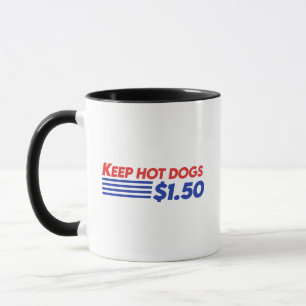 ホットドッグ保$ 1.50 マグカップ