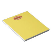 ホットドッグ写真 ノートパッド (アングル)