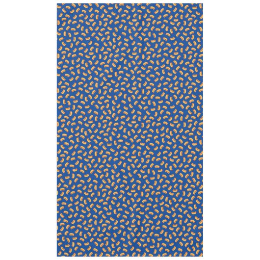 ホットドッグ子供の誕生日パーティー調理師アウトかわいい テーブルクロス (正面)