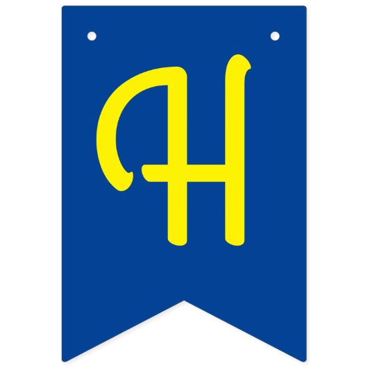 ホットドッグ子供の誕生日パーティー調理師アウトかわいい バンティングフラッグ (第2の旗)