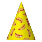 ホットドッグ子供の誕生日パーティー調理師アウトかわいい パーティーハット (左)