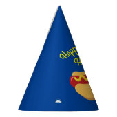 ホットドッグ子供の誕生日パーティー調理師アウトかわいい パーティーハット (左)