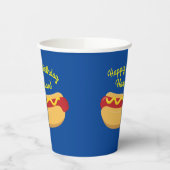 ホットドッグ子供の誕生日パーティー調理師アウトかわいい 紙コップ (左)